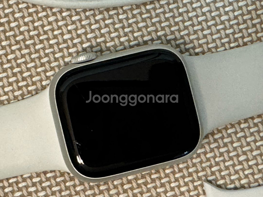 애플워치 8 41mm GPS 실버 모델--2