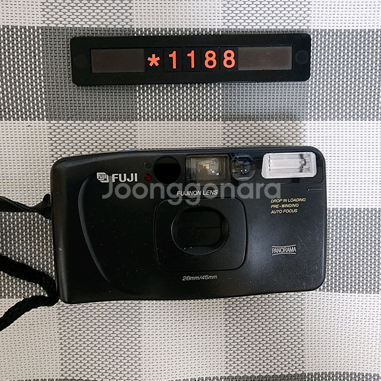 후지 카디아 트레블 미니 듀얼 P 필름카메라--0