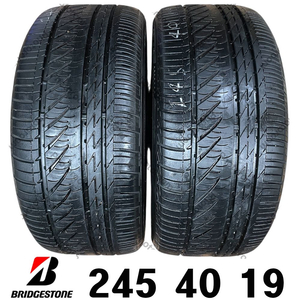 245 40 19(중고)브리지스톤 투란자 2본가격