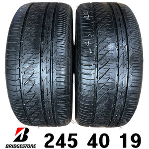 245 40 19(중고)브리지스톤 투란자 2본가격