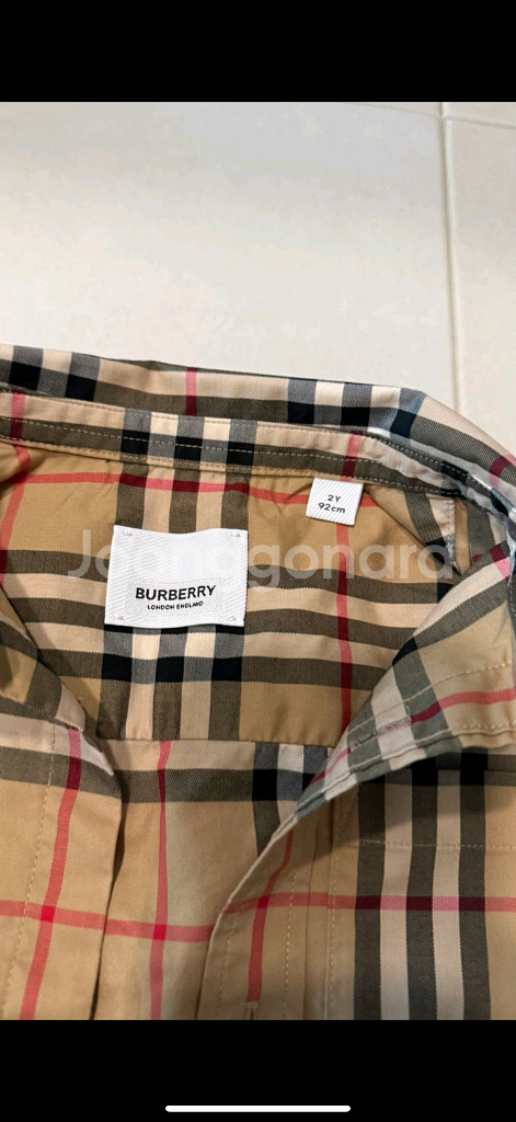 버버리키즈 셔츠 2y--2