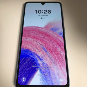 갤럭시 A33 블루 기기 판매(40474)