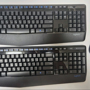 로지텍 무선 키보드2개, 무선 마우스 1개