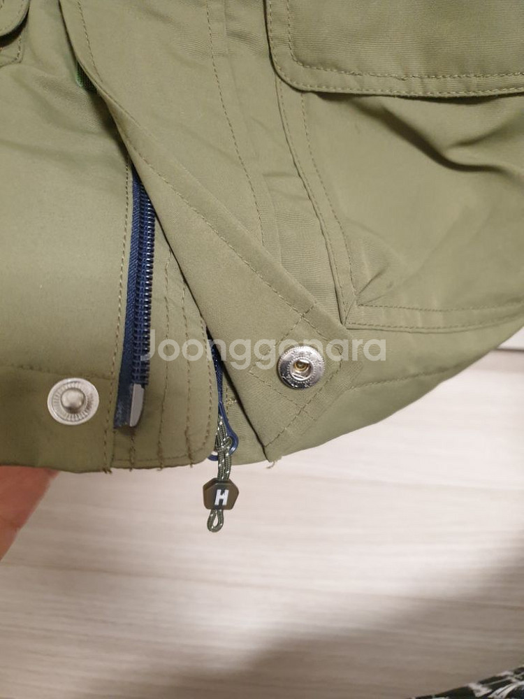 헌트 키즈 후드 조끼 130사이즈 새상품--2