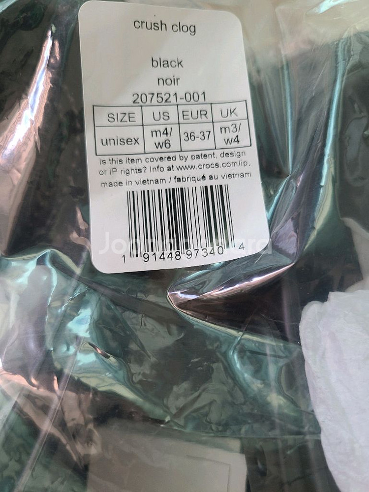 CROCS 크록스 6 크러쉬 클로그 230 블랙--2