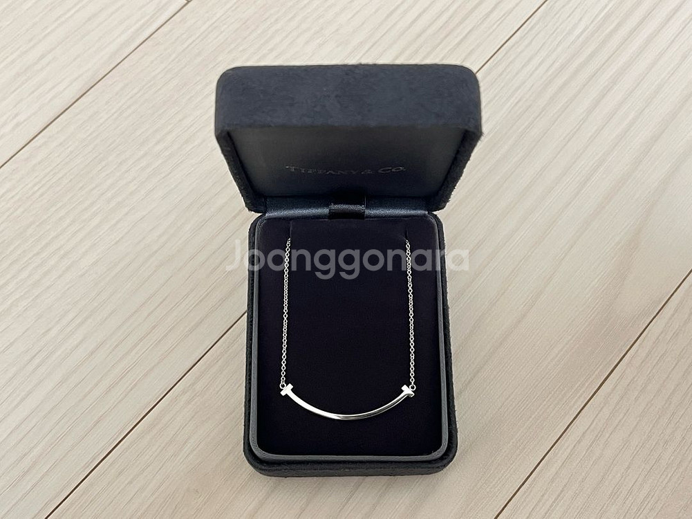 (거래중) 티파니앤코 스마일 펜던트 목걸이--2