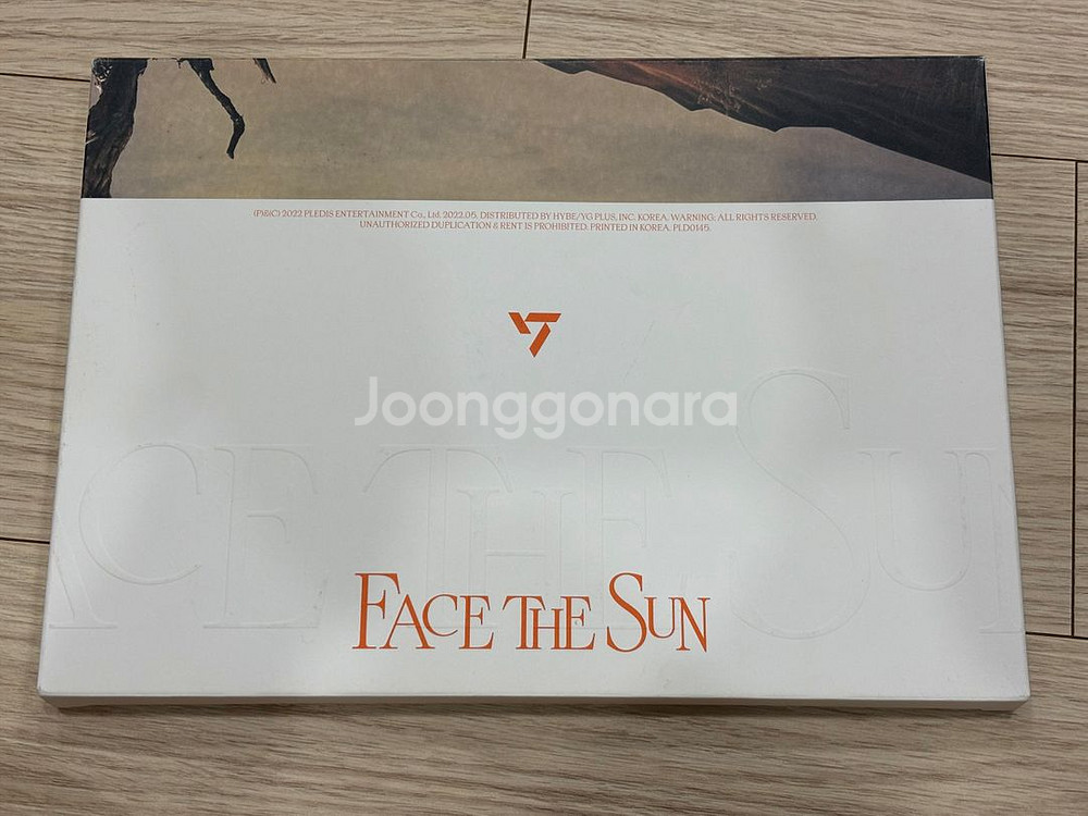 세븐틴 페이스더선 앨범--0