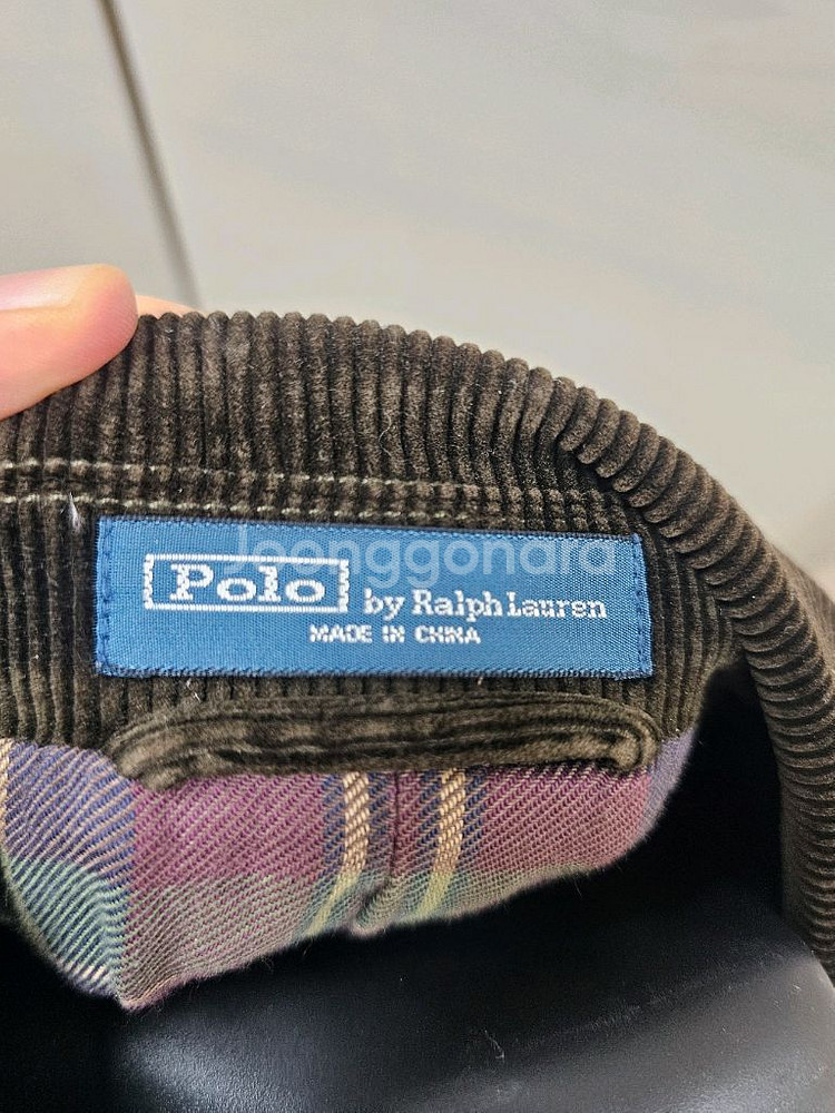 [95]정품 폴로랄프로렌 코듀로이 골덴 헌팅 블레이저--4