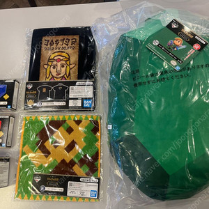 젤다의 전설 제일복권 이치방쿠지 쿠션 셔 츠 타월 접시