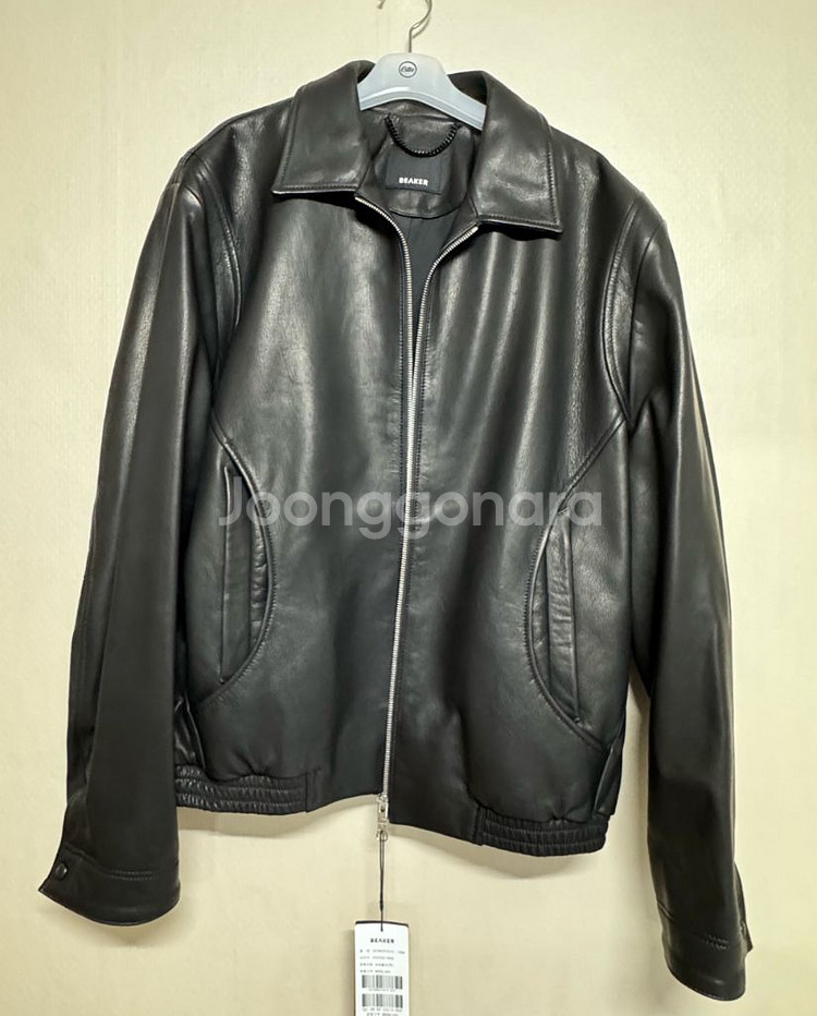 BEAKER ORIGINAL 비이커 남성 가죽자켓--9
