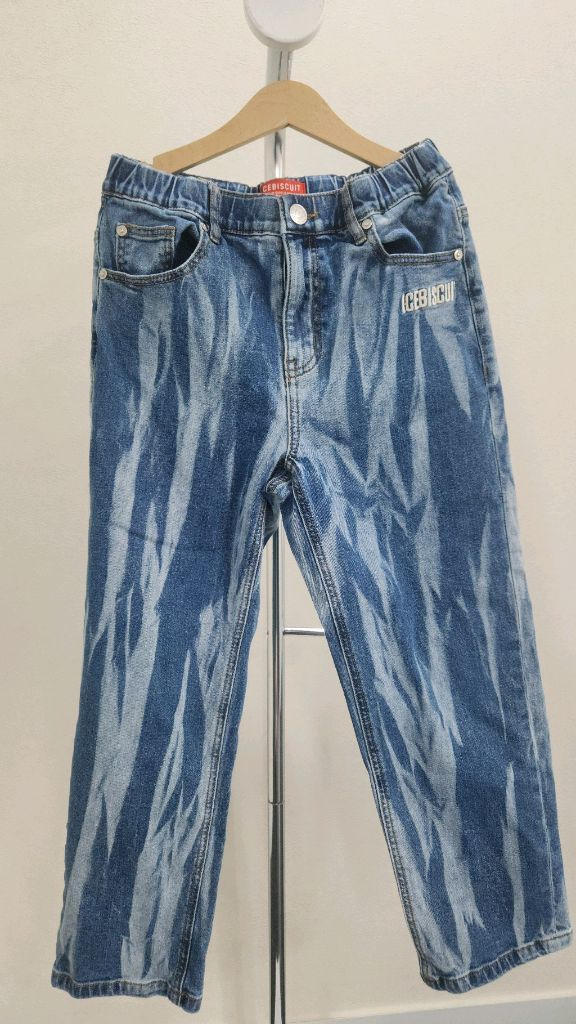 아이스비스킷 워싱 청바지 워싱포인트 데님팬츠 145--1