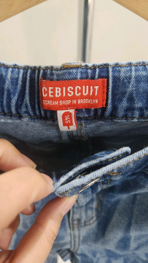 아이스비스킷 워싱 청바지 워싱포인트 데님팬츠 145--4