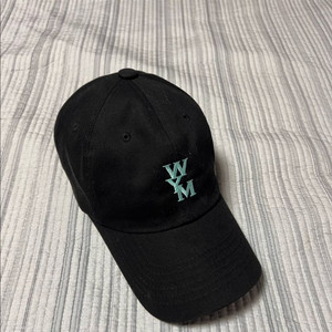 우영미 볼캡 블랙