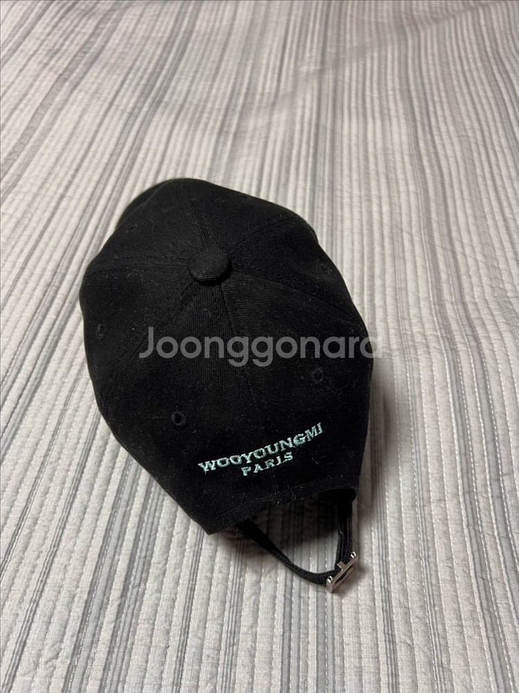 우영미 볼캡 블랙--1