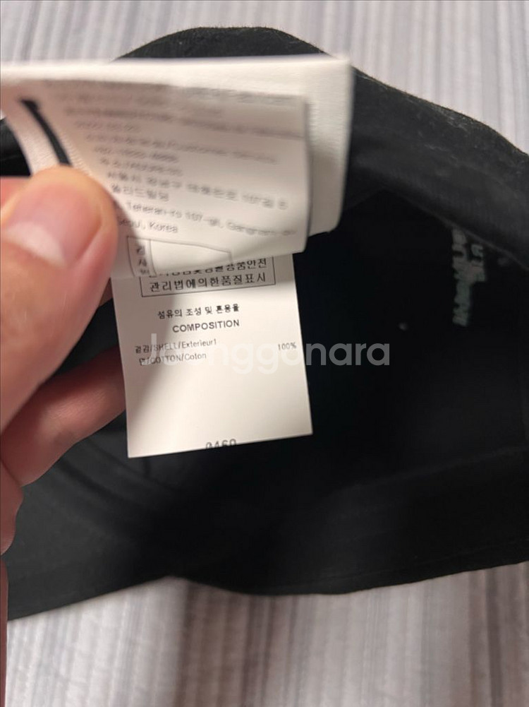 우영미 볼캡 블랙--5