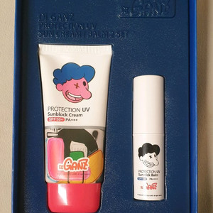 디간지 선블럭 크림 + 선스틱 2종세트 새상품