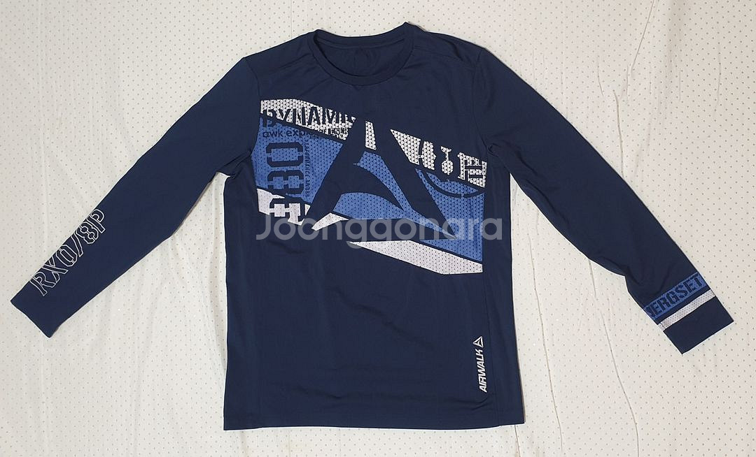 에어워크 얇은 기능성 티셔츠 거의새옷--0