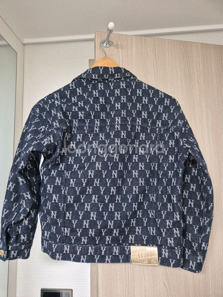 mlb키즈 청자켓 점퍼 바람막이 145 아주깨끗--1