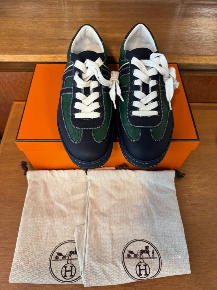 40.5/255-260)에르메스 부메랑 스니커즈--2