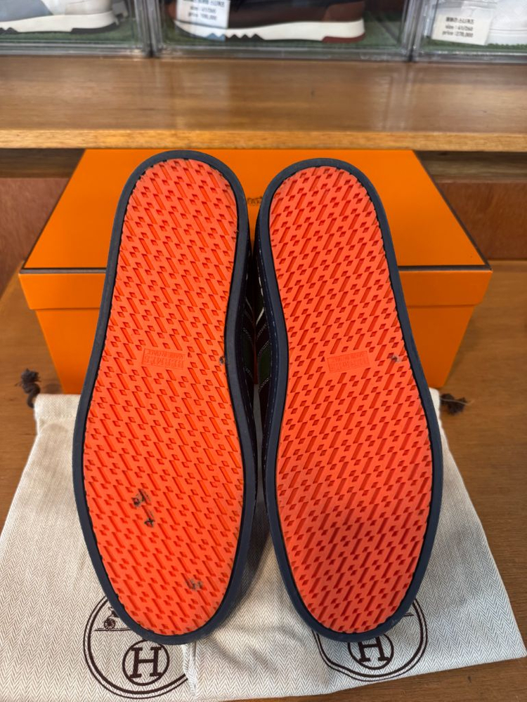 40.5/255-260)에르메스 부메랑 스니커즈--3