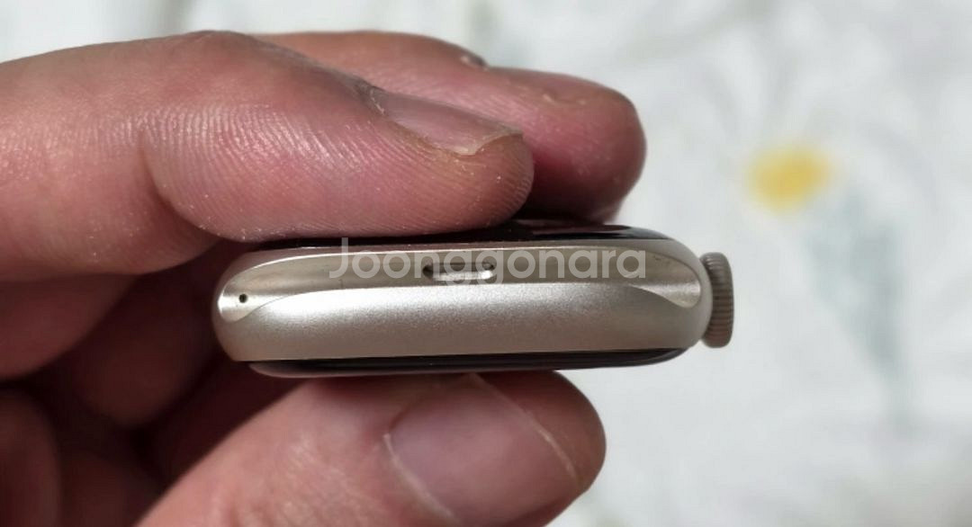 애플워치 시리즈9 45mm 스타라이트 알루미늄--3