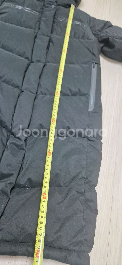 디스커버리 여성 구스롱패딩 90사이즈--6