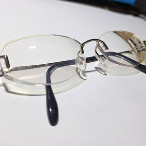 호야 HOYA FL 011H 무테 안경테 일본 빈티지