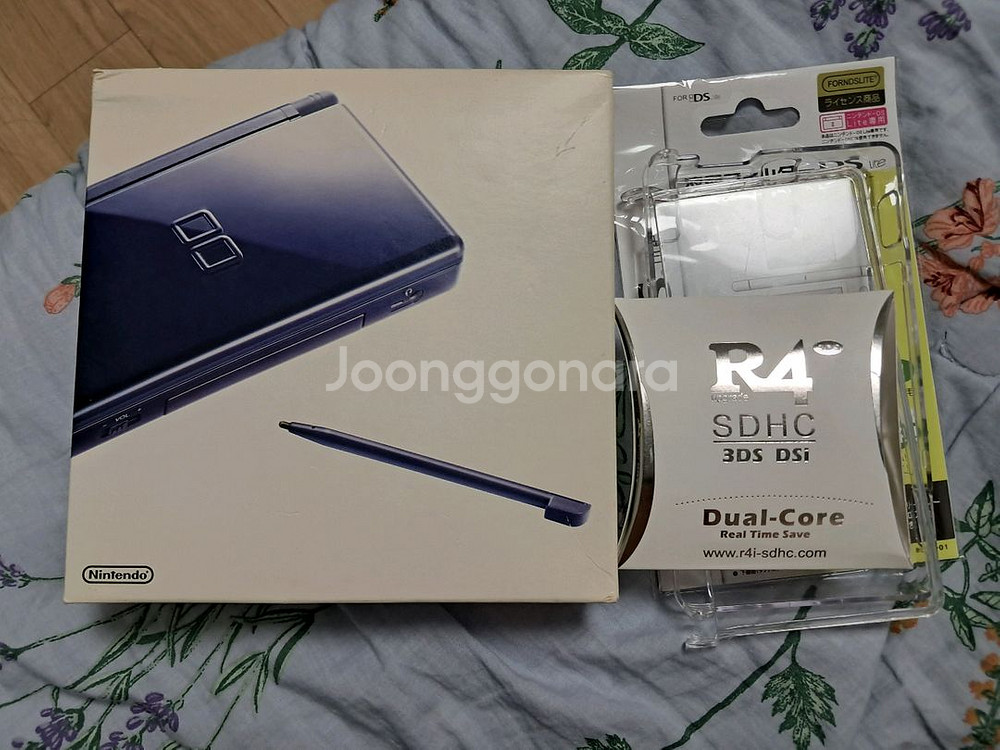 닌텐도ds lite 박스셋 + 게임칩, 악세사리--0