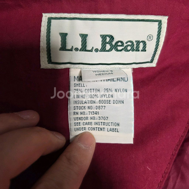 LLBean 엘엘빈 구스다운 야상패딩 점퍼 L(100)--4
