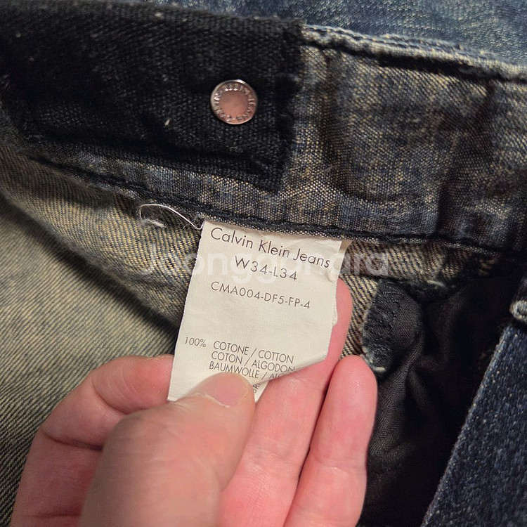 Ck 캘빈클라인 데님팬츠 청바지 34-35--3