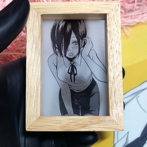 체인소맨 레제 3D 파노라마 컷 필름 카드