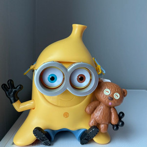 유니버셜 스튜디오 미니언즈 팝콘통 크로스백 가방