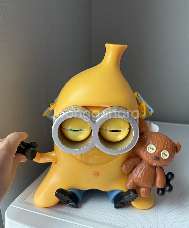 유니버셜 스튜디오 미니언즈 팝콘통 크로스백 가방--3