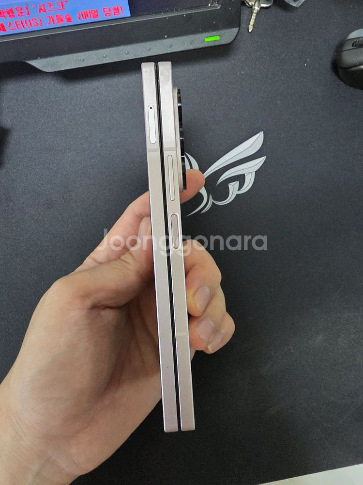 갤럭시폴드6 핑크 256GB--10