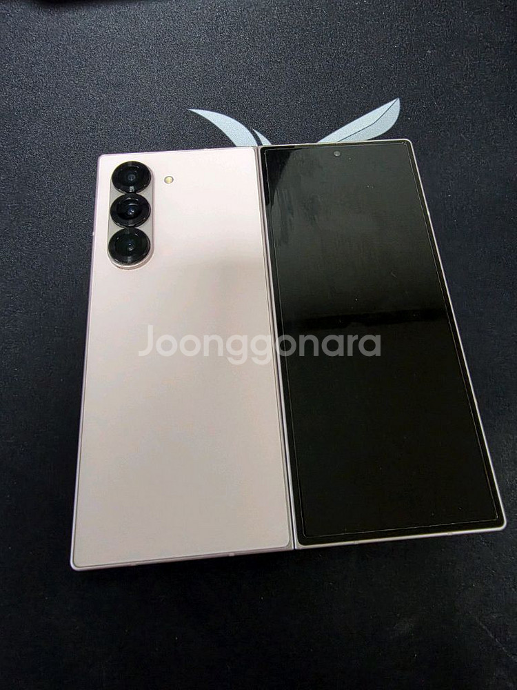 갤럭시폴드6 핑크 256GB--14