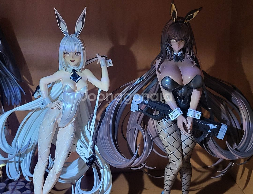 니케 블랑, 누아르 레진 피규어 판매합니다.--0