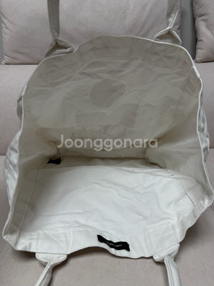 [정품]이자벨마랑 에코백 옌키 YENKY 캔버스 토트백--5