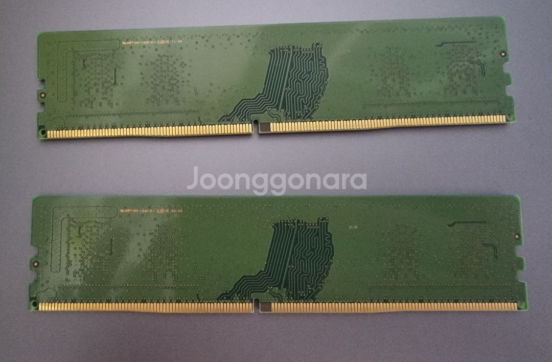 삼성 DDR4 RAM 8G 3200 2개 판매합니다--3