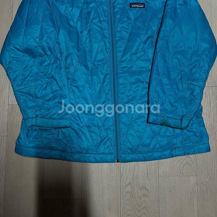 파타고니아 여성 자수 와펜 경량패딩 퀼팅자켓 L/100--2