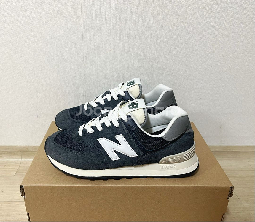 [235] 뉴발란스 574 헤리티지 네이비--0