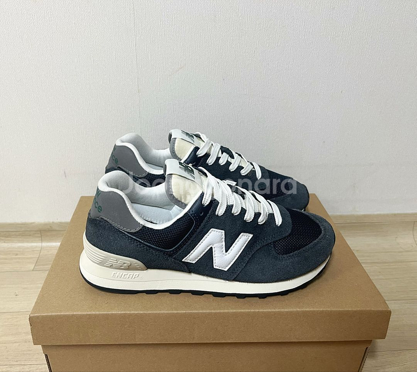 [235] 뉴발란스 574 헤리티지 네이비--1