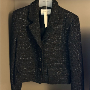 프레쉬라벨 크롭 트위드자켓