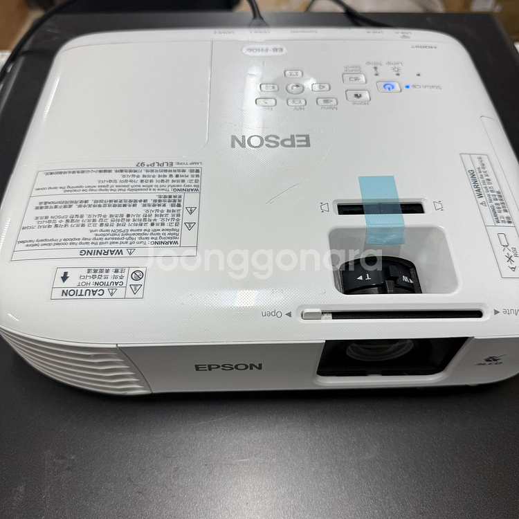 엡손 EB-FH06 중고빔프로젝터 3500안시 풀HD--1