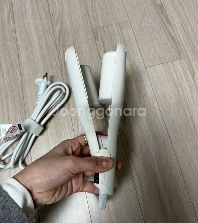 보다나 컴팩트 물결고데기 38mm 아이보리무드--3