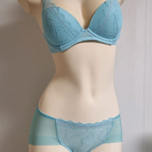 엘르 노와이어 브라 팬티 75에이 90