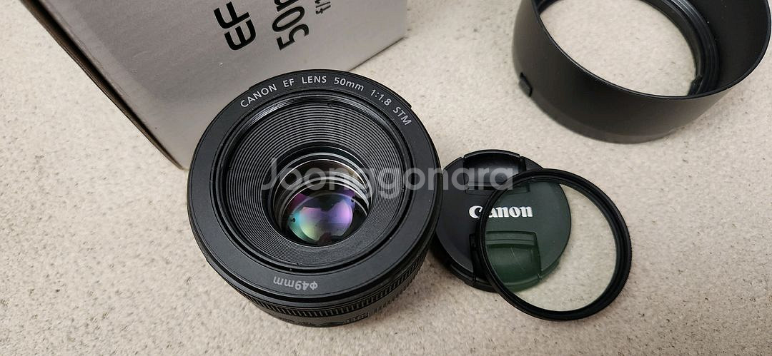 캐논 EF 50mm f1.8 STM 신쩜팔 팝니다--2