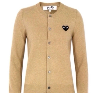 꼼떼 가르송 가디건 베이지