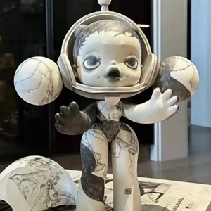 팝마트 메가알파 스컬판다 에곤쉴레 400%