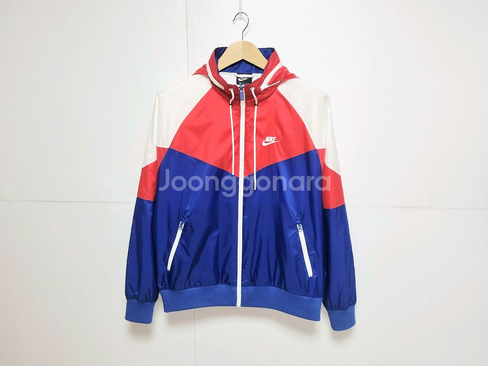 남성M 정가13만 나이키 빅스우시 바람막이 트레이닝복--1