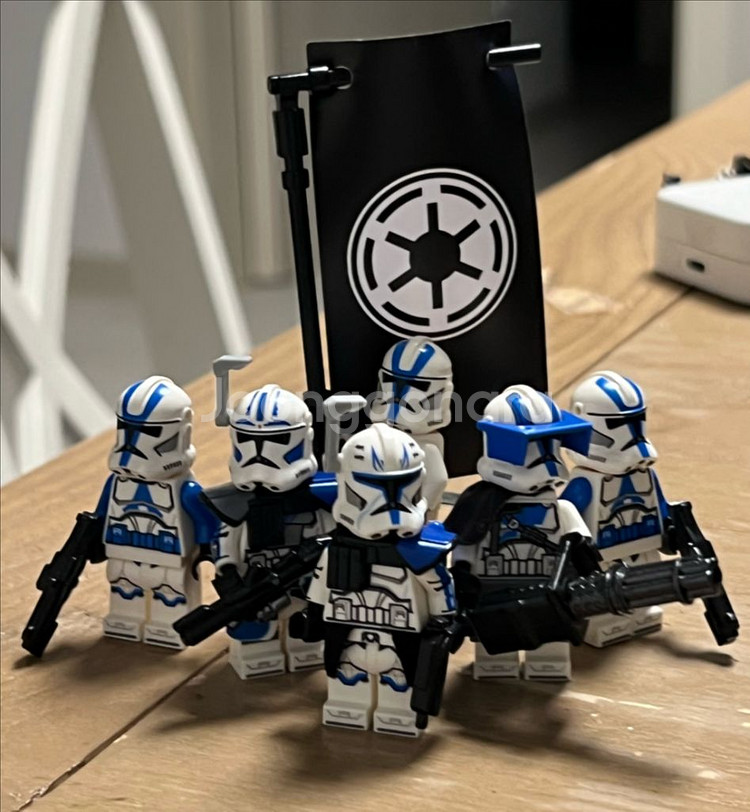 레고 스타워즈 캡틴 렉스/파이브스 조형 펄드론+장비세트--4